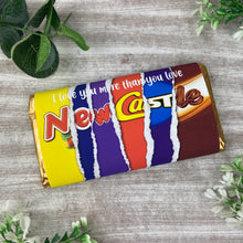 Load image into Gallery viewer, Newcastle United Chocolate Bar - I Love You More Than...