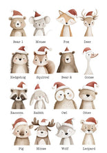 Load image into Gallery viewer, Christmas Festive Friends Santa Sack
