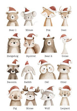 Load image into Gallery viewer, Personalised Christmas Stocking - Festive friends