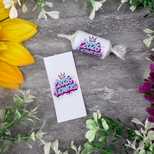 Load image into Gallery viewer, School Leavers 2026 Love Heart Sweets – Graffiti Design – Pack of 10 – Vegan & Gluten Free