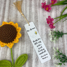 Load image into Gallery viewer, Bee Personalised Teacher Bookmark