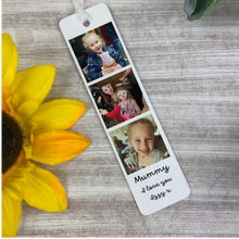 Load image into Gallery viewer, Personalised Photo Bookmark - Mummy & Daddy