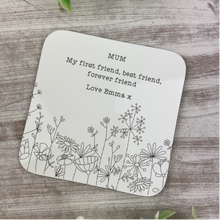 Load image into Gallery viewer, Personalised Mummy  / Mum Coaster