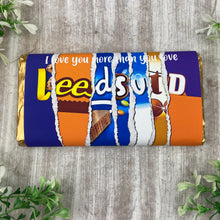 Load image into Gallery viewer, Leeds United Chocolate Bar - I Love You More Than...