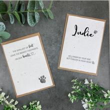 Load image into Gallery viewer, Pet Loss Card