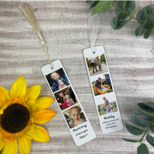 Load image into Gallery viewer, Personalised Photo Bookmark - Mummy & Daddy-The Persnickety Co