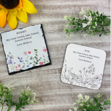 Load image into Gallery viewer, Personalised Mummy / Mum Coaster-The Persnickety Co