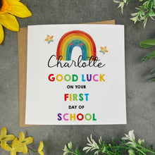 Load image into Gallery viewer, Personalised Back To School Card