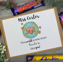 Load image into Gallery viewer, Personalised Teacher Chocolate Box