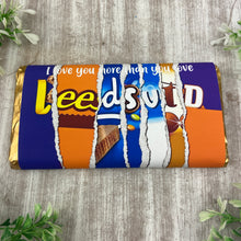 Load image into Gallery viewer, Leeds United Chocolate Bar - I Love You More Than...