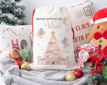 Load image into Gallery viewer, Ballerina Fairy Mouse Personalised Santa Sack-The Persnickety Co