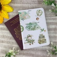Load image into Gallery viewer, Personalised Aviator Passport Cover