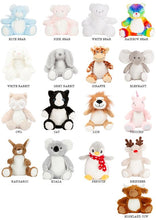 Load image into Gallery viewer, Page Boy Personalised Initial Teddy
