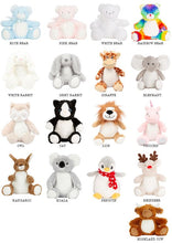 Load image into Gallery viewer, Ballerina Bunny Personalised Christmas Teddy