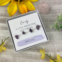 Load image into Gallery viewer, Amethyst Crystal Bracelet