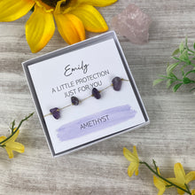 Load image into Gallery viewer, Amethyst Crystal Bracelet