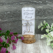 Load image into Gallery viewer, Whimsical Bow Necklace in Cloche - A Special Friend