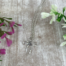 Load image into Gallery viewer, Whimsical Bow Necklace in Cloche - A Special Auntie