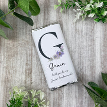 Load image into Gallery viewer, Bridesmaid Gift Personalised Mini Chocolate Bar