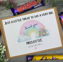 Load image into Gallery viewer, Personalised Thank You Teacher Chocolate Box-The Persnickety Co