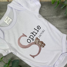 Load image into Gallery viewer, Cute Teddy Baby Bib and Vest