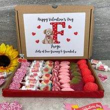 Load image into Gallery viewer, Personalised Valentine’s Sweet Box