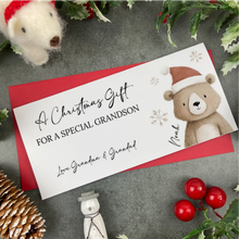 Load image into Gallery viewer, Personalised Festive Friends Christmas Money Wallet