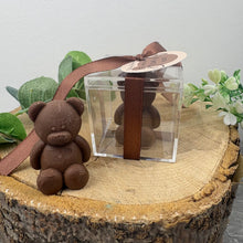 Load image into Gallery viewer, Personalised Chocolate Teddy Bear Baby Shower Favours