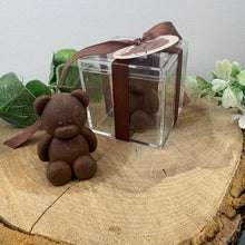 Load image into Gallery viewer, Personalised Chocolate Teddy Bear Baby Shower Favours