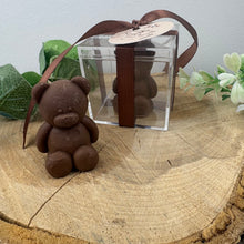 Load image into Gallery viewer, Personalised Chocolate Teddy Bear Baby Shower Favours