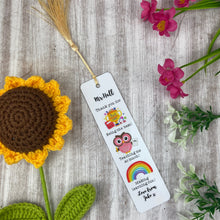 Load image into Gallery viewer, Cute Personalised Teacher Bookmark