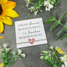 Load image into Gallery viewer, Dance Teacher Gift- Beaded Bracelet