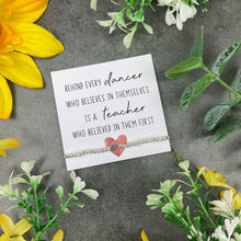 Load image into Gallery viewer, Dance Teacher Gift- Beaded Bracelet-The Persnickety Co