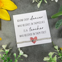 Load image into Gallery viewer, Dance Teacher Gift- Beaded Bracelet