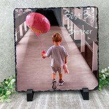 Load image into Gallery viewer, Personalised Big Brother / Big Sister Photo Slate