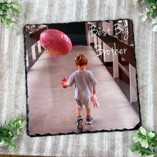 Load image into Gallery viewer, Personalised Big Brother / Big Sister Photo Slate