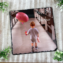 Load image into Gallery viewer, Personalised Big Brother / Big Sister Photo Slate
