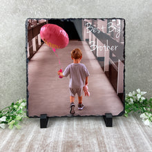 Load image into Gallery viewer, Personalised Big Brother / Big Sister Photo Slate