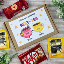 Load image into Gallery viewer, Best-Tea Personalised Tea and Biscuit Box