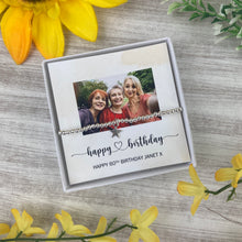 Load image into Gallery viewer, Happy Birthday Beaded Bracelet in Gift Box