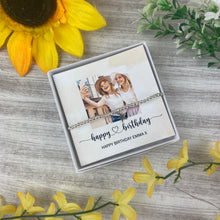Load image into Gallery viewer, Happy Birthday Beaded Bracelet in Gift Box