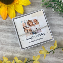 Load image into Gallery viewer, Happy Birthday Beaded Bracelet in Gift Box