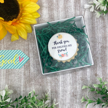 Load image into Gallery viewer, Personalised Thank You Teacher Iced Biscuit