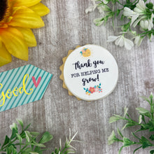 Load image into Gallery viewer, Personalised Thank You Teacher Iced Biscuit