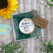 Load image into Gallery viewer, Personalised Thank You Teacher Iced Biscuit