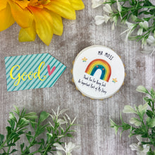 Load image into Gallery viewer, Personalised Thank You Rainbow Iced Biscuit