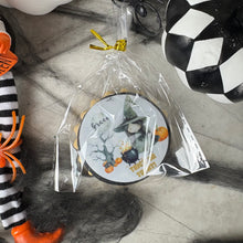 Load image into Gallery viewer, Personalised Cute Witch Halloween Biscuit