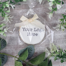 Load image into Gallery viewer, Personalised Logo Biscuits, Custom Business Gifts, Branded Cookies, Corporate Event Gifts, Promotional Biscuits, Add Your Logo
