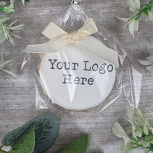 Load image into Gallery viewer, Personalised Logo Biscuits, Custom Business Gifts, Branded Cookies, Corporate Event Gifts, Promotional Biscuits, Add Your Logo