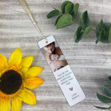 Load image into Gallery viewer, Personalised Photo Bookmark - Perfect Father's Day Gift For Dad